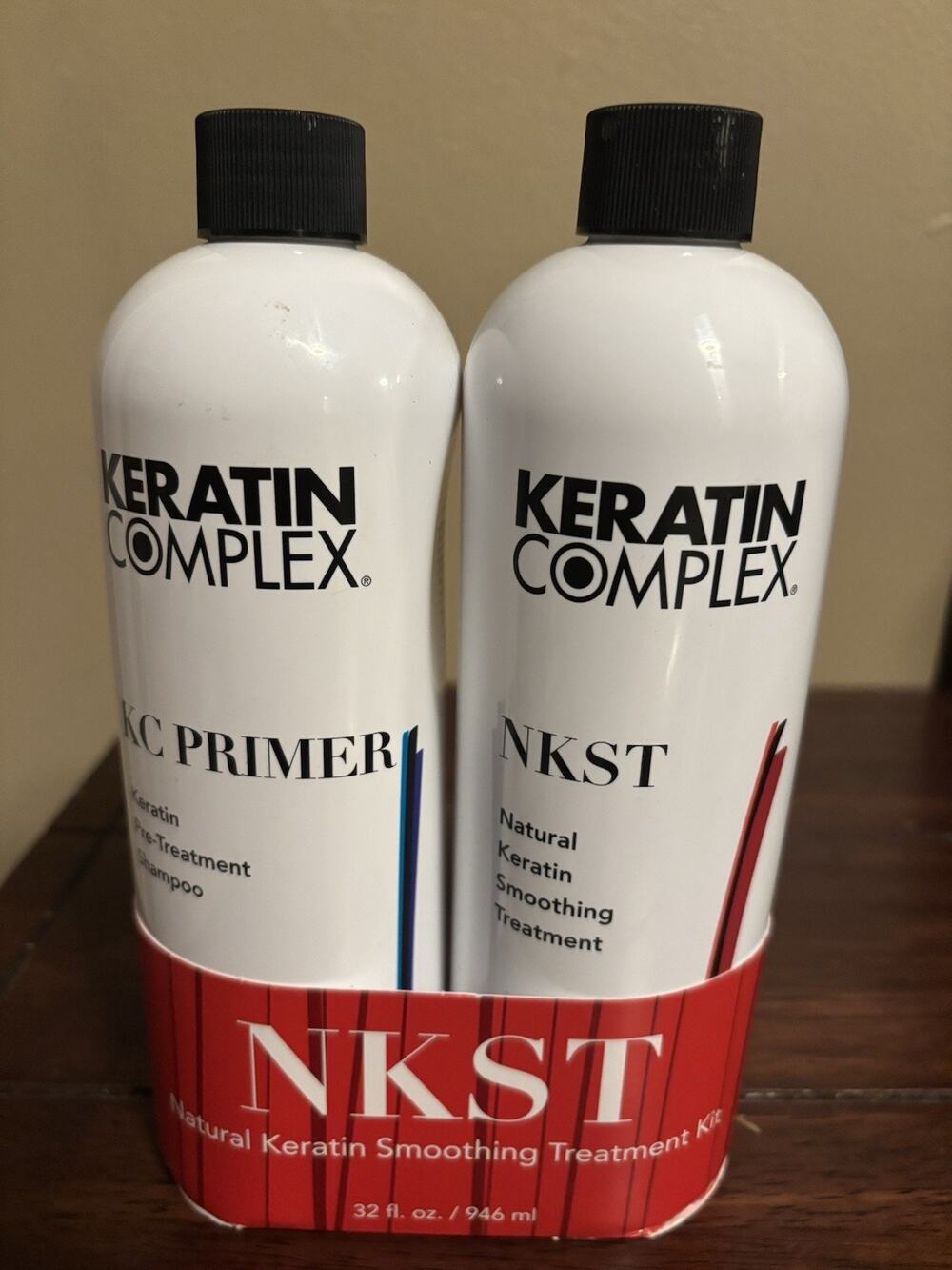 KERATIN COMPLEX KC PRIMER AND SMOOTHING TREATMENT 16.9 OZ EA. - NEW